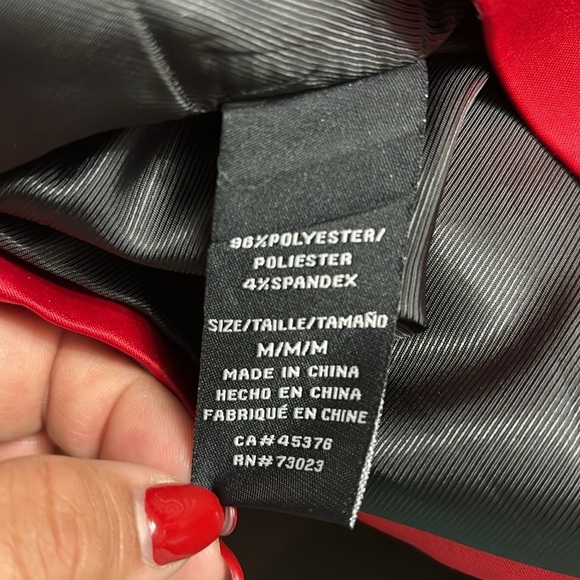 Womens Black Collection red “satin” style dress, knee length medium sleeveless - Picture 7 of 9